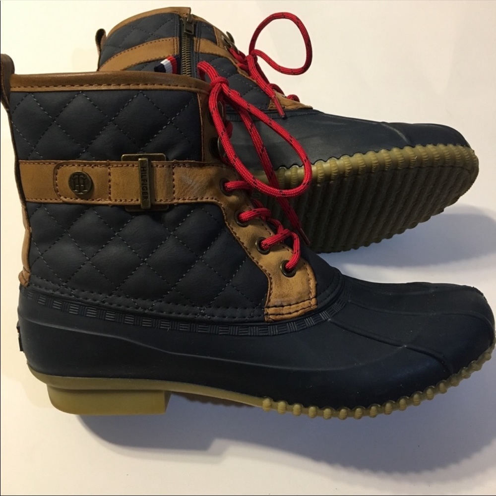 Tommy Hilfiger duck boots